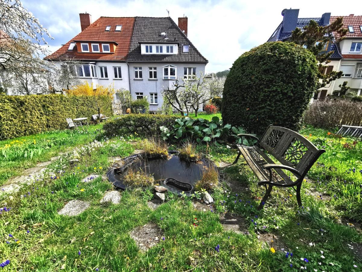 Bohnapartments Ega Stadtblick - Garten - Wlan - Naehe Theater Ega Und Messe Erfurt Luaran gambar